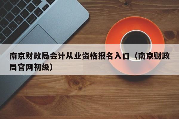 南京财政局会计从业资格报名入口（南京财政局官网初级）