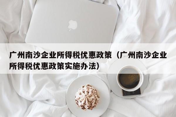 广州南沙企业所得税优惠政策（广州南沙企业所得税优惠政策实施办法）