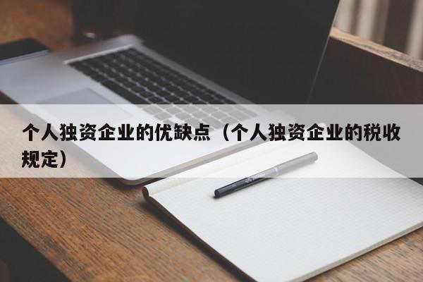 个人独资企业的优缺点（个人独资企业的税收规定）